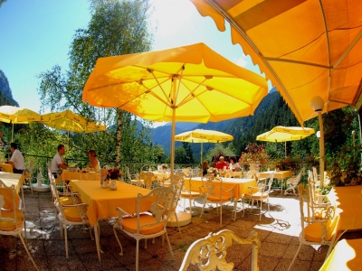 Naturresort Schloss Fernsteinsee Sonnenterrasse